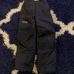 Columbia Kids ski pants black size 8